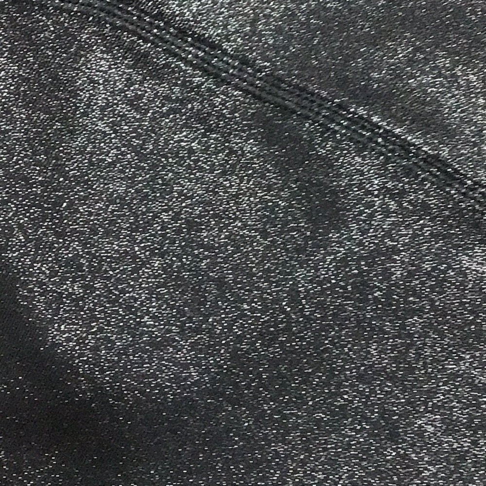 Joylab Black Glitter Mesh Leggings Size Large - Picture 6 of 6